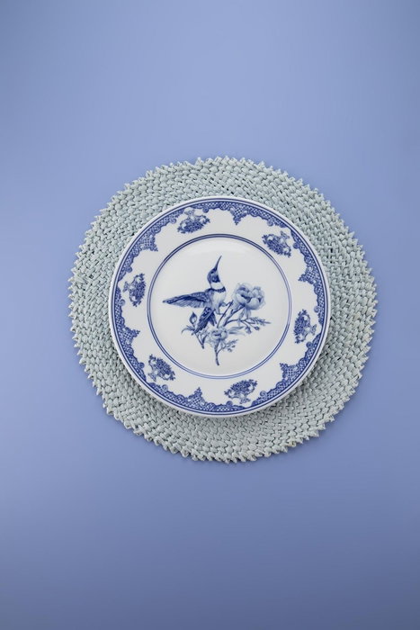 Hermia Vajilla de Porcelana 26 Piezas Azul y Blanco Hermia Vajilla de Porcelana 26 Piezas Azul y Blanco